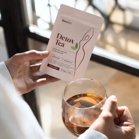NuraSlim Detox Tea — herbal weight support blend